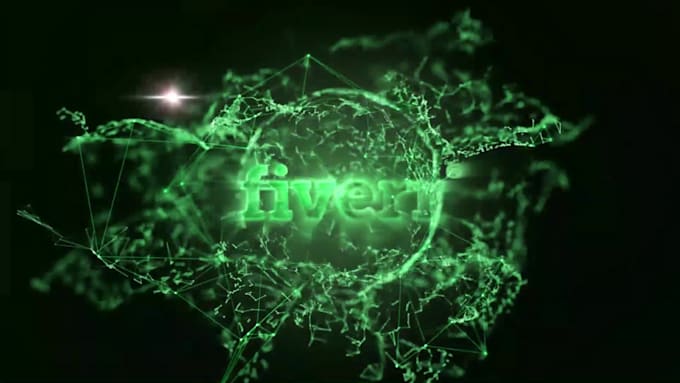 create animated logo intro outro video 4k