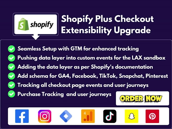 setup shopify customer events pixel data layer ads conversion tracking with GTM