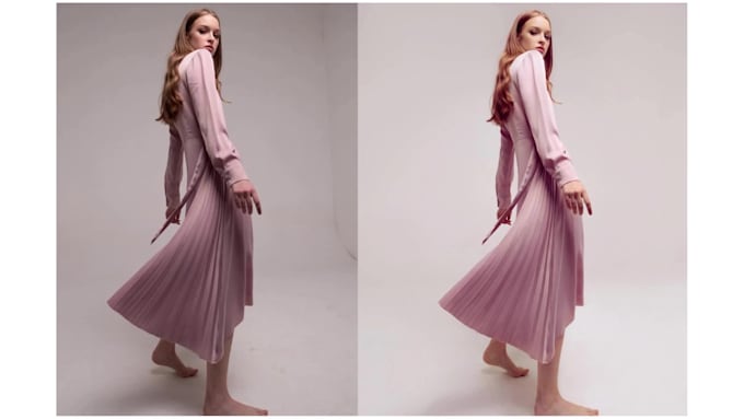 retouch clothes, lookbook, fashion high end photo edit