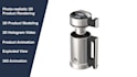 do 3d product modeling, realistic rendering, and  product animation