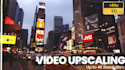 upscale and enhance your video to 4k, 60fps with ai color correction