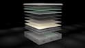 do cgi mattress animation, industrial furniture, mattress assembly video render