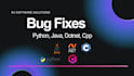 fix, debug, review your python, java, dotnet, c, cpp and all coder