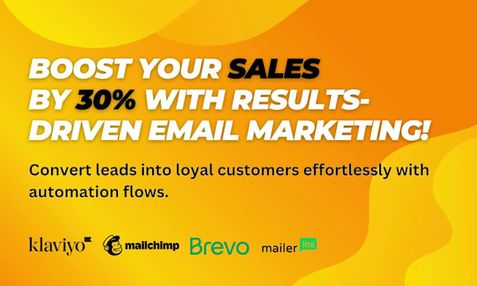 audit, setup, manage ecommerce email marketing flows in klaviyo, email flows