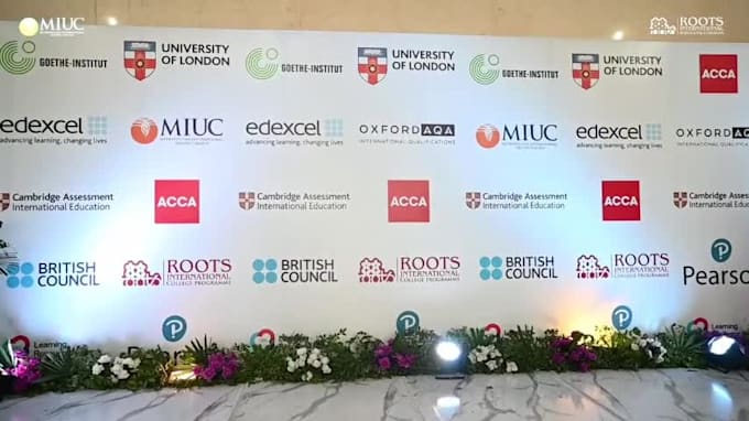 design custom backdrops and step and repeat banners for events and parties