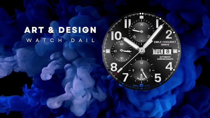 do watches design professional custom realistic watch design