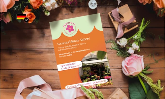 design your professional business flyer or brochure