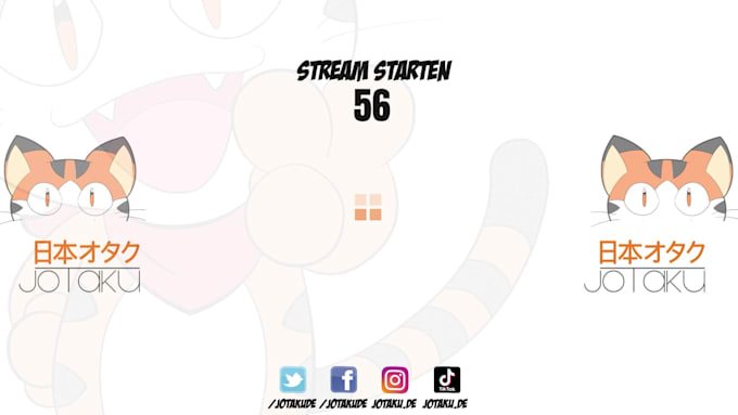 create starting soon brb offline screen