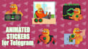 design custom animated stickers for whatsapp and telegram