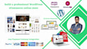 build a professional wordpress ecommerce online store