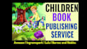do children illustration, layout formatting, bookcover and publish the book