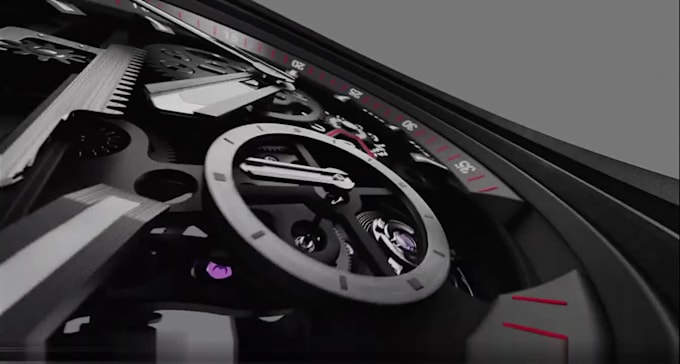 create realistic 3d watch cad model, rendering and animation for your brand