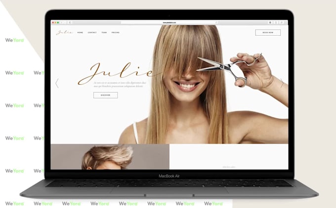 develop an elegant, responsive wordpress website
