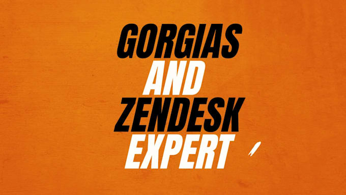 setup zendesk or gorgias CRM helpdesk and customer support for ecommerce
