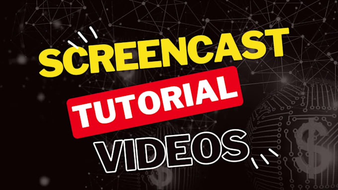 screencast how to use the app or website tutorial video
