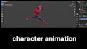 make blender 3d animation video, character animation, 3d product animation