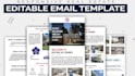 design editable responsive email template newsletter