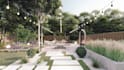 create your front garden backyard patio landscape design