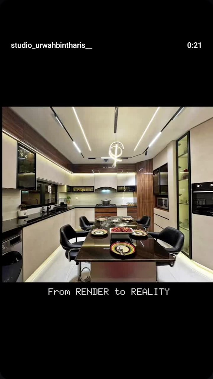 do interior design with 3d rendering on sketchup
