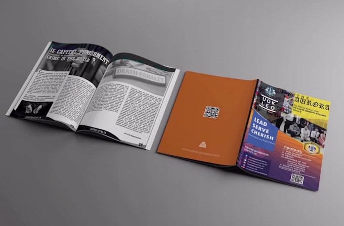 design any pdf, catalog, magazine cover and newsletter