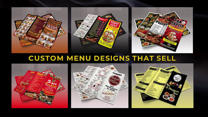 design modern restaurant menu, digital menu and food flyer