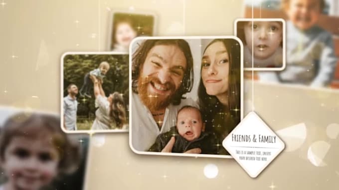 make photo slideshow video for wedding and aniversary