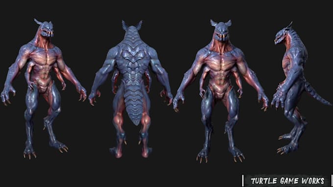 create 3d characters and animation