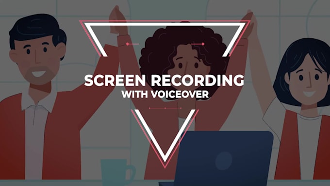 do screen recording with voiceover on any website for a tutorial