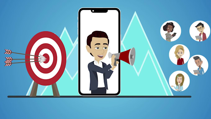 create a 2d animation explainer video