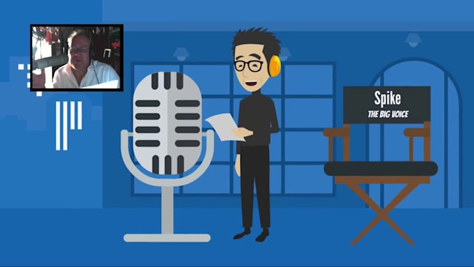 record a rich deep, american male voice over