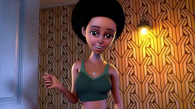 model 3d characters for animation, short film, music video