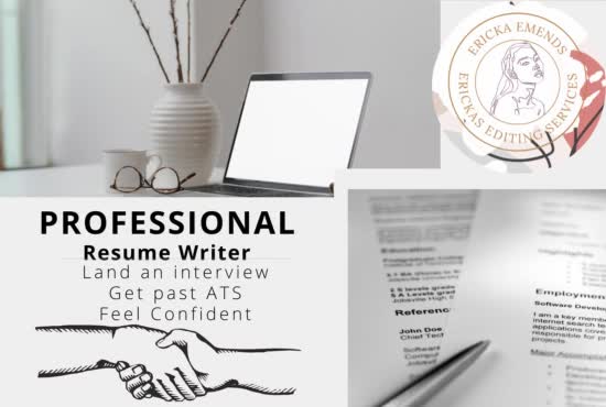 deliver a professional ats ready resume