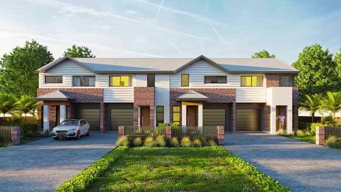 do photorealistic exterior renders