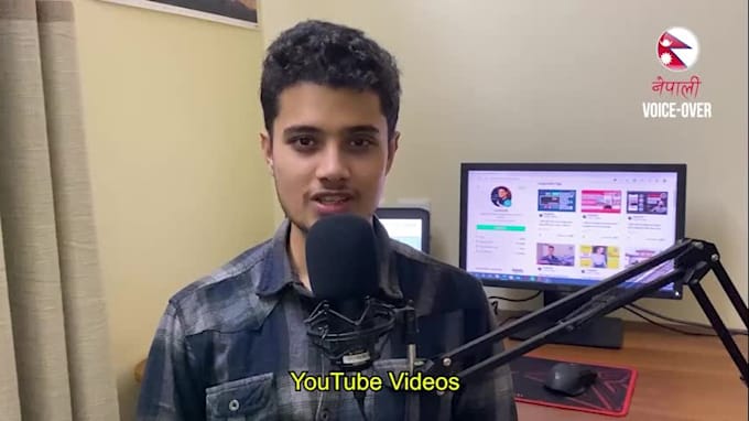 record a professional nepali voice over
