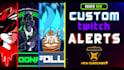 create custom animated twitch alerts for stream