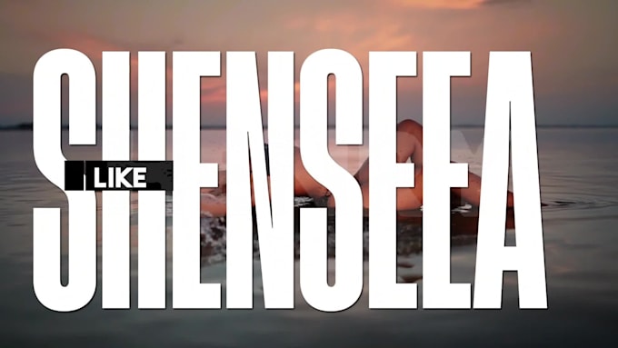 make an animated lyric video