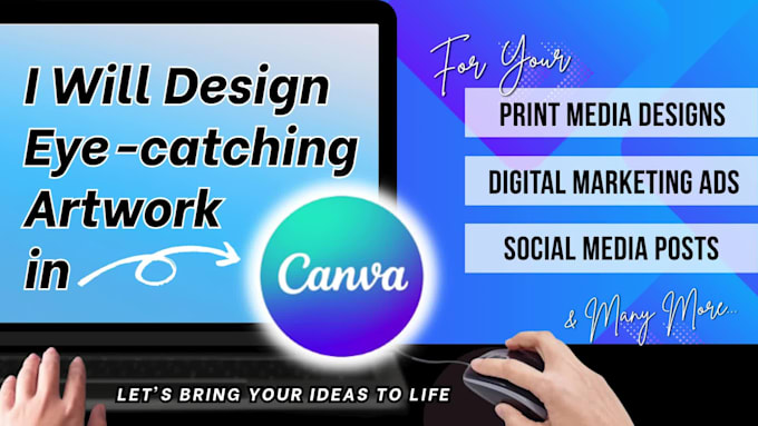 design artwork in canva