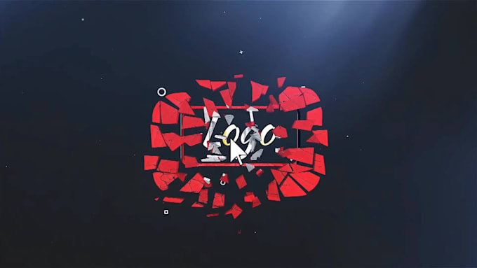 create a heartfelt christmas intro using your text and logo