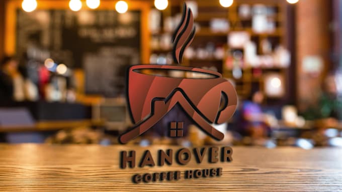 create luxury logo for coffee shops, and cafes, etc