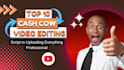 edit best youtube cash cow  video editor