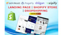 be your shogun, pagefly, gempages expert, shopify landing page design