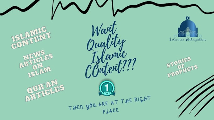 write islamic content, articles and blogs for you
