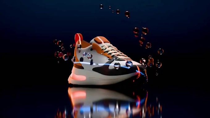 Do 3d shoe animation 3d sneakers modelling 3d product design 3d motion ...