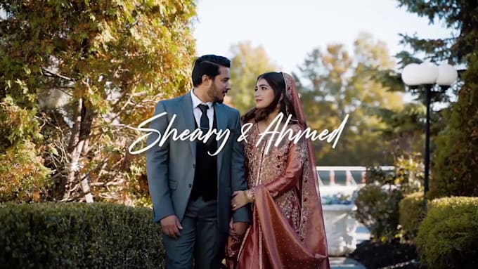 edit cinematic wedding highlights and complete videos