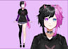 create custom pngtuber model, 2d vtuber model, live2d vtuber model, anime vtuber