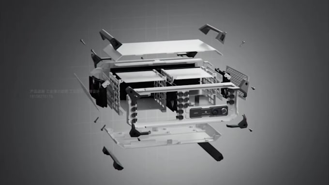 do industrial equipment animation 3d machine modeling and 3d engineering video