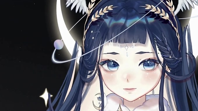 design live2d model, 2d vtuber model, vtuber rigging, 2d vtuber avatar, rigging