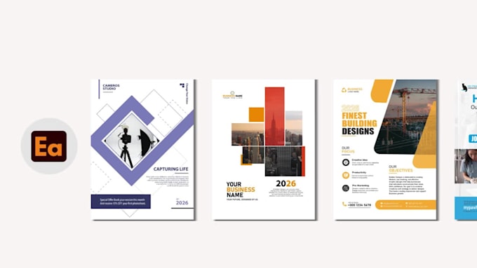 design a clean, creative and printable flyer