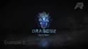 make a dark cinematic intro logo reveal