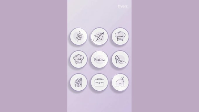design custom instagram highlight covers and icons